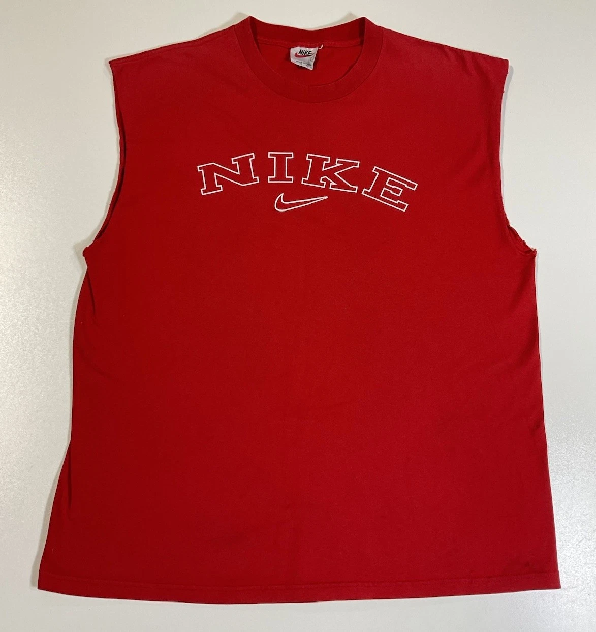 Nike Red Cutoff